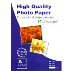 Фотобумага CoralJet Heavy Coated MATTE Inkjet A4 (1*50 s/p)